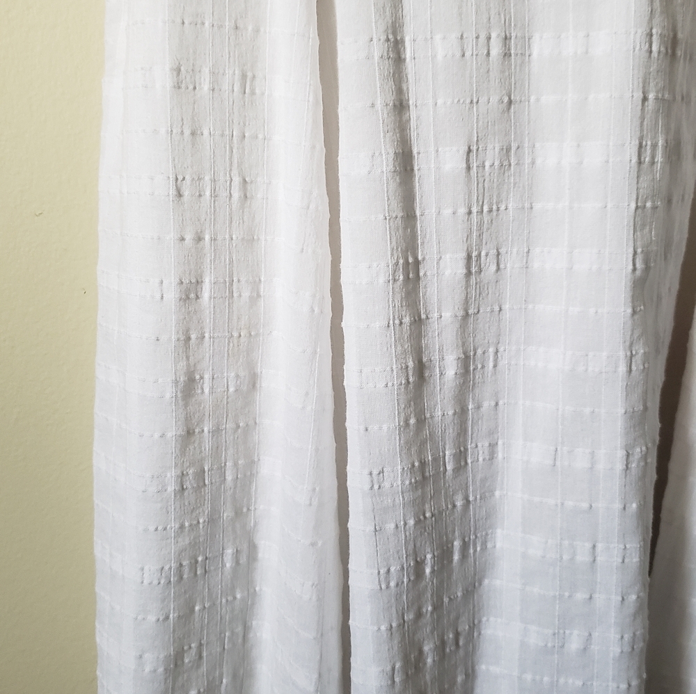 White Cotton Maxi Dress